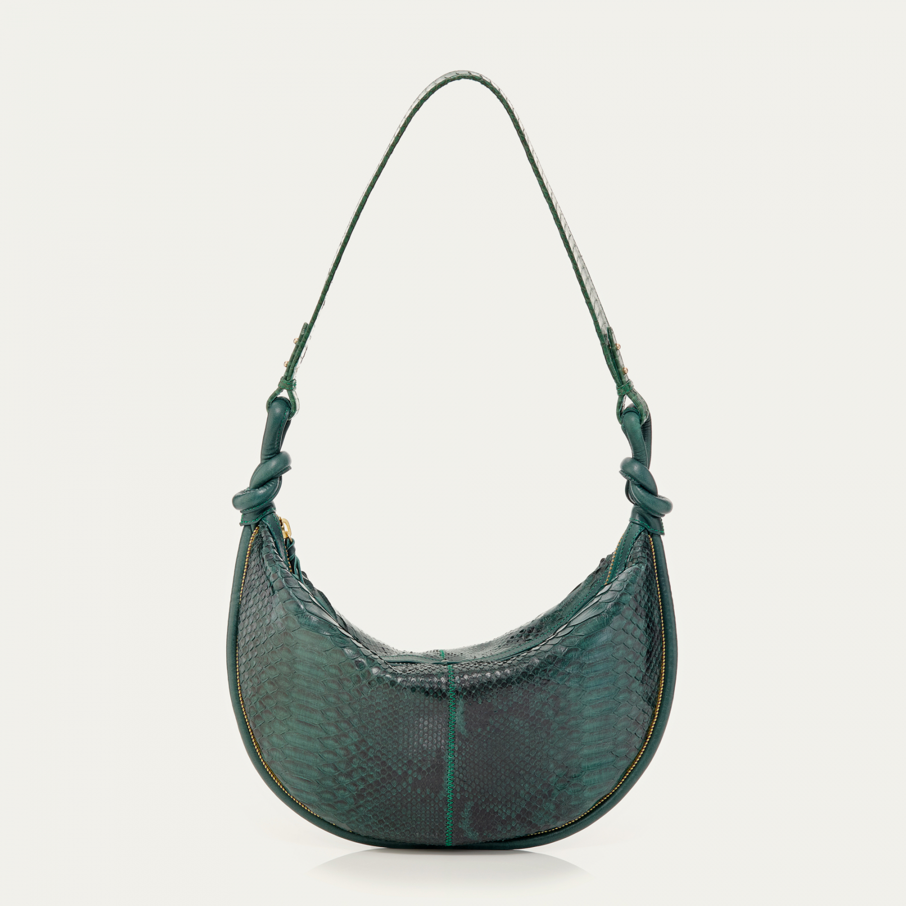 Mini Hobo Bag Crocodile Embossed Fashionable