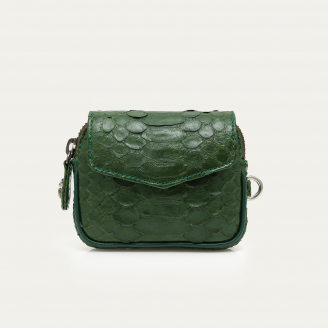 Bronze Green Python Karl Coin Holder