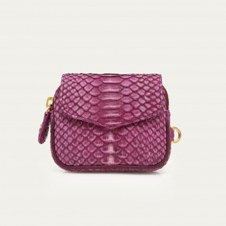 Washed Purple Python Karl Coin Holder