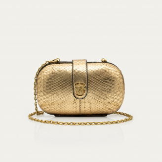 Golden Python Chiara Bag