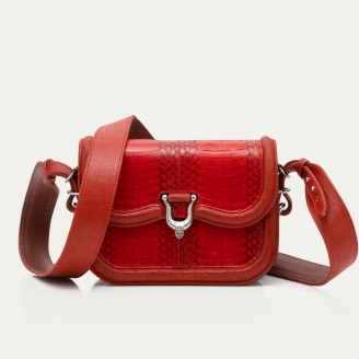 Ruby cobra Python Mini Manon Bag