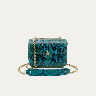 Meadow With Studs Python Mini Ava Bag