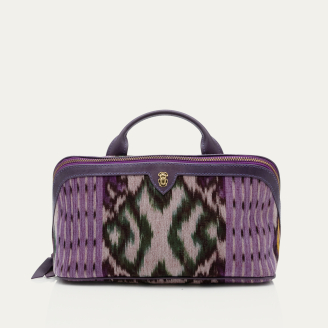 Moon Purple Fabric Charlotte Case