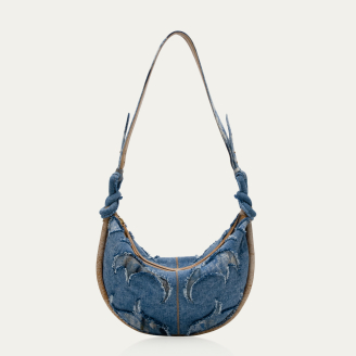 Patchwork Denim Fabrics Chris Bag