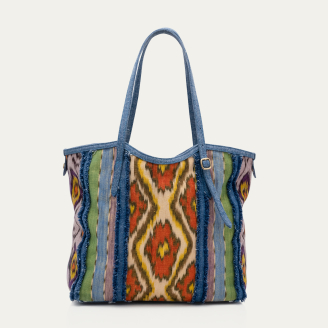 Cabas Patchwork de Tissus India Lasso