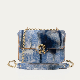 Sac Tissu Ava Medium Denim