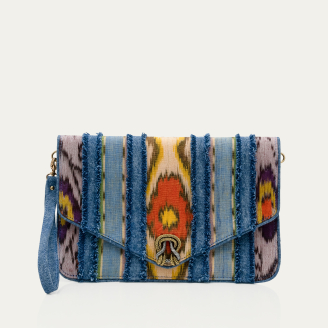 Pochette Patchwork De Tissus Alicia Lasso