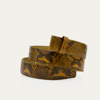 Ranch Python Leather Belt