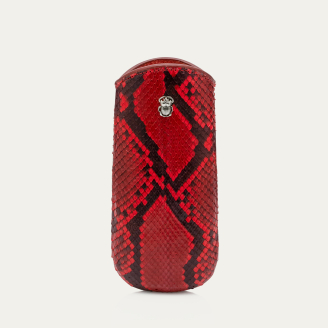 Etui Maya Python Rubis