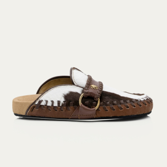 Mules Georgette Cuir Rodeo