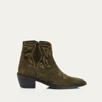 Bottines Suede Vivienne Bronze