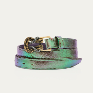 Baby Ceinture Cuir Lune Noeud