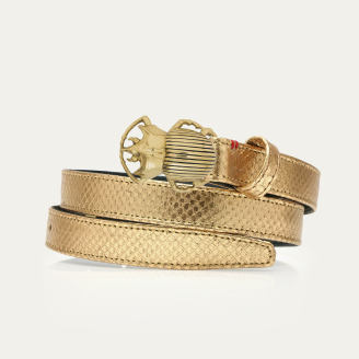 Gold Python Gold Beetle Baby Belt