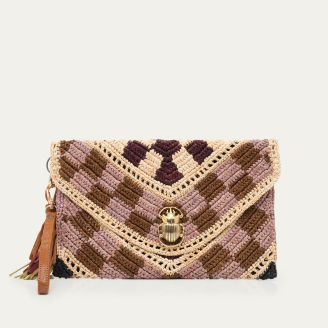 Pochette Raphia Alicia