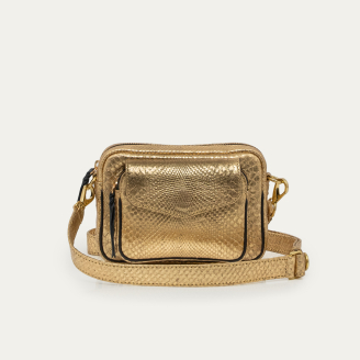 Gold Python Baby Charly Bag